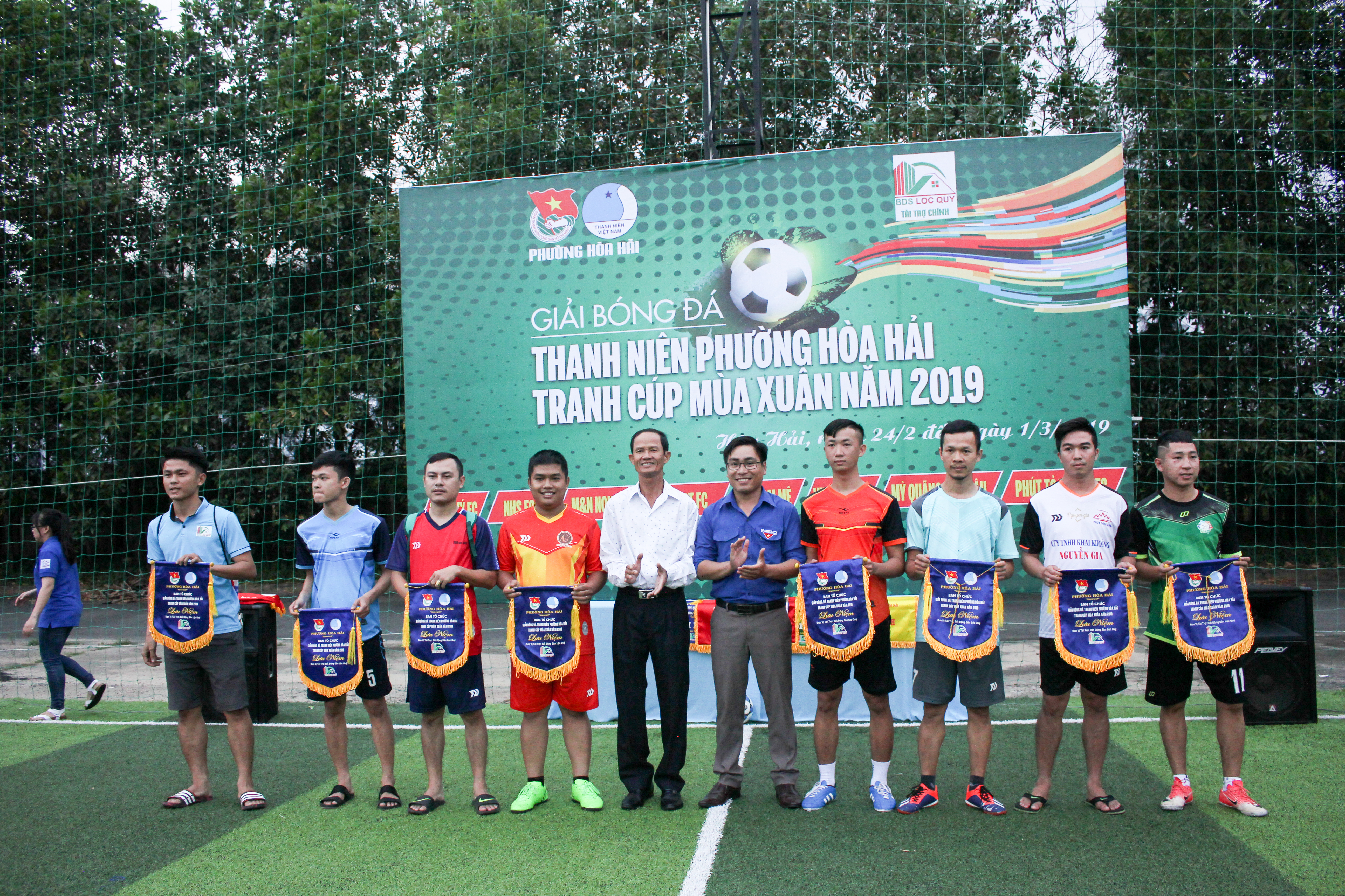 Đoàn phường Hòa Hải tổ chức giải bóng đá thanh niên phường năm 2019.