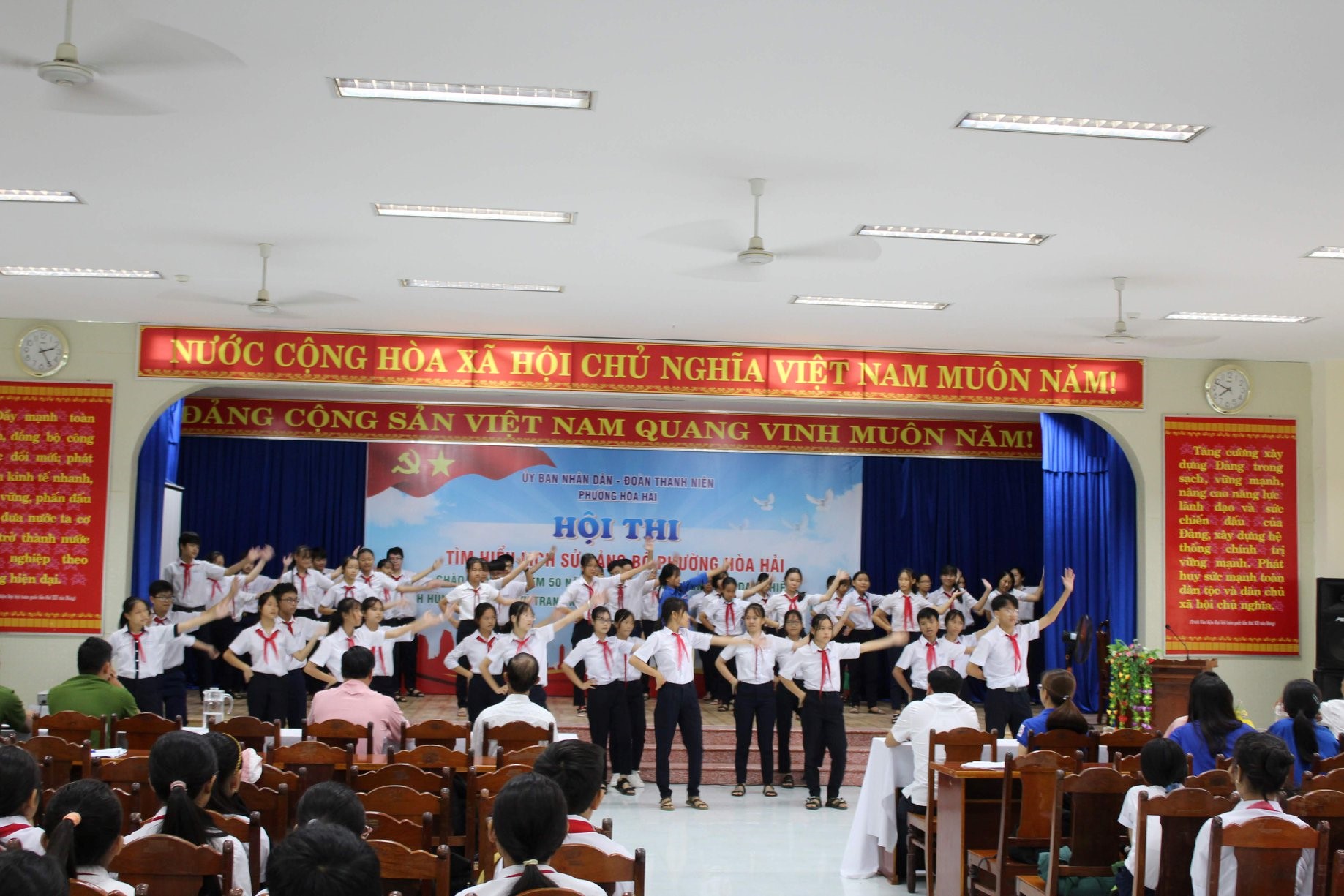 Đoàn phường Hòa Hải tổ chức Hội thi  “Tìm hiểu lịch sử Đảng bộ phường Hòa Hải”
