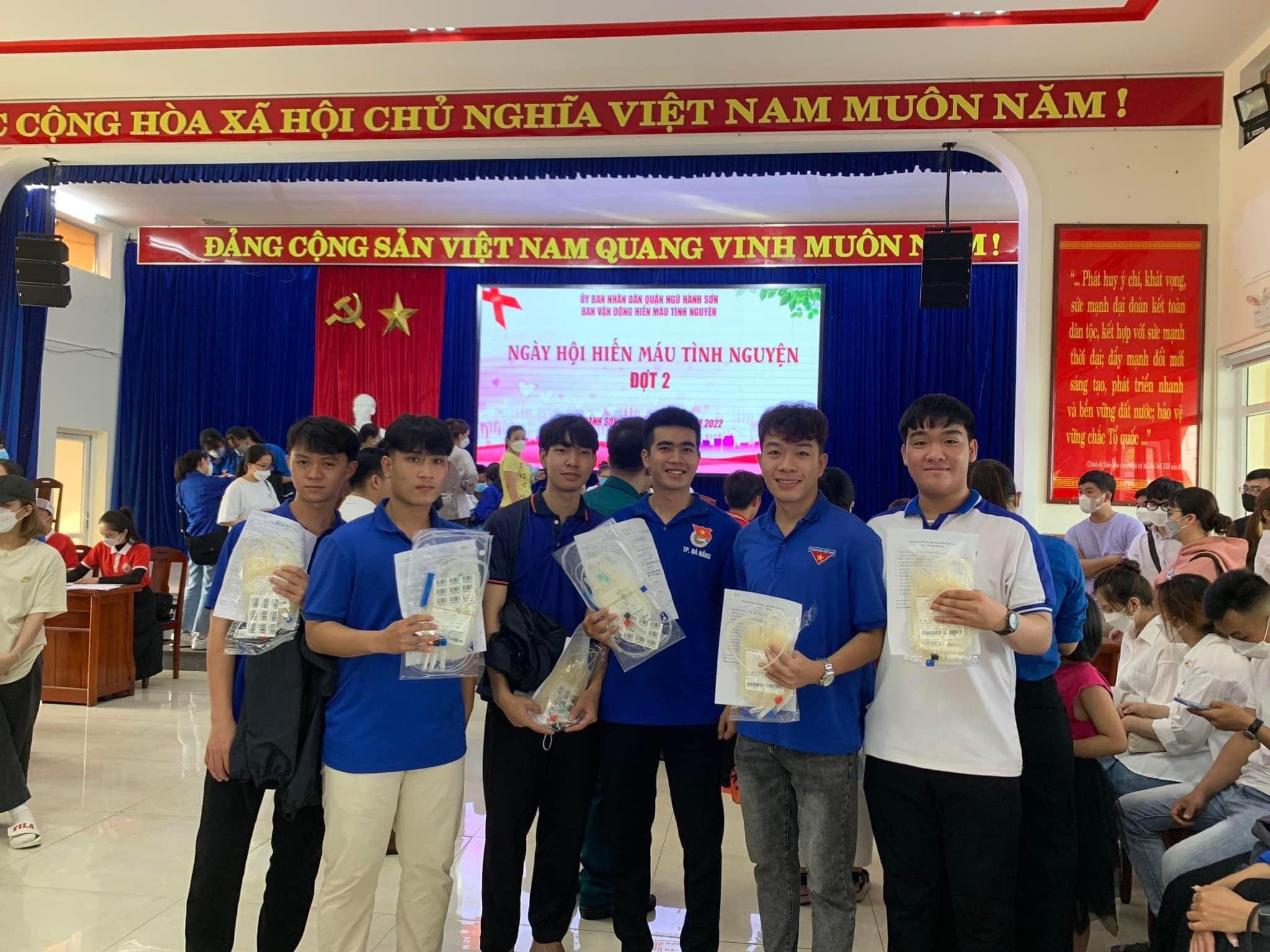 TUỔI TRẺ NGŨ HÀNH SƠN THAM GIA HIẾN MÁU TÌNH NGUYỆN ĐỢT 1 NĂM 2023